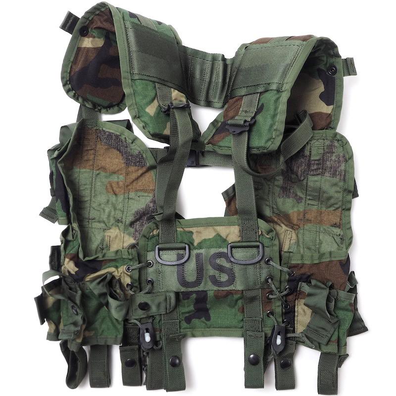 US（米軍放出品）40mmグレネードキャリアベスト Woodland : キャプテン