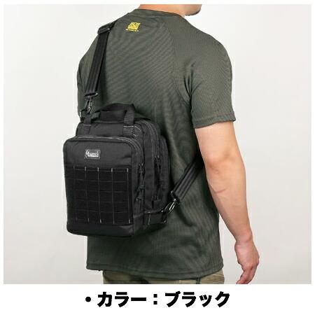MAGFORCE（マグフォース）Cougar Portfolio Bag [500Dナイロン][Black、Tan][MF-0341]｜captaintoms｜02