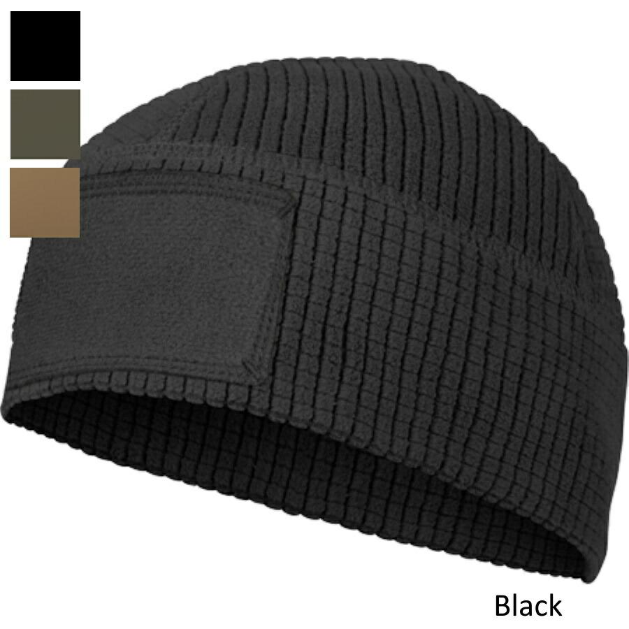 HELIKON-TEX(ヘリコンテックス) Range Beanie Cap グリッドフリースキャップ [Black、Olive Green、Coyote]【中田商店】 | 