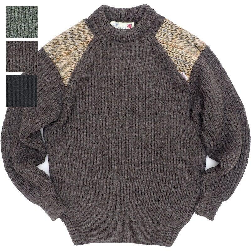 KEMPTON（ケンプトン）NIFFI SERIES HARRIS TWEED HUNTING SWEATER 