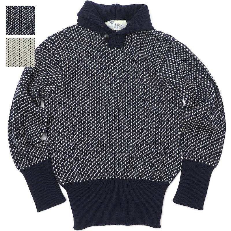 KEMPTON（ケンプトン）Woolly Pully ノルウェー海軍 ショールカラー 