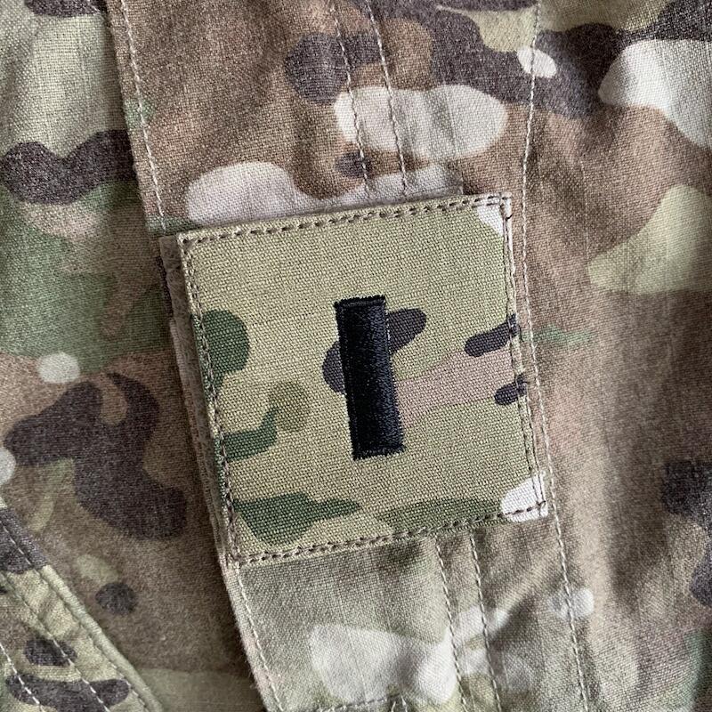 Military Patch（ミリタリーパッチ）空軍 階級章 OCP スパイスブラウン
