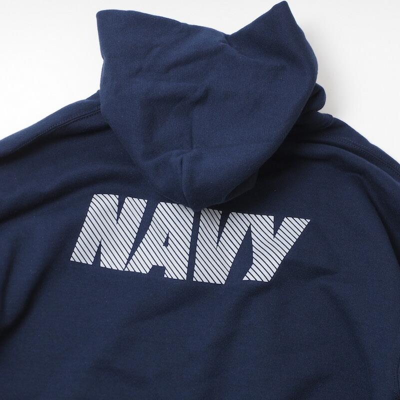 SOFFE（ソフィー） NAVY PT HOOD フードパーカー リフレクタープリント 