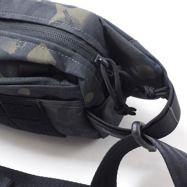 MAGFORCE（マグフォース）City Traveler Waistpack M Black CAMO [MF-3313][シティートラベラーウエストパック M]｜captaintoms｜05