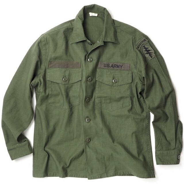 SESSLER（セスラー）ユーティリティー シャツ [TYPE 1968] [グリーンベレー パッチ付]【中田商店】 | SESSLER