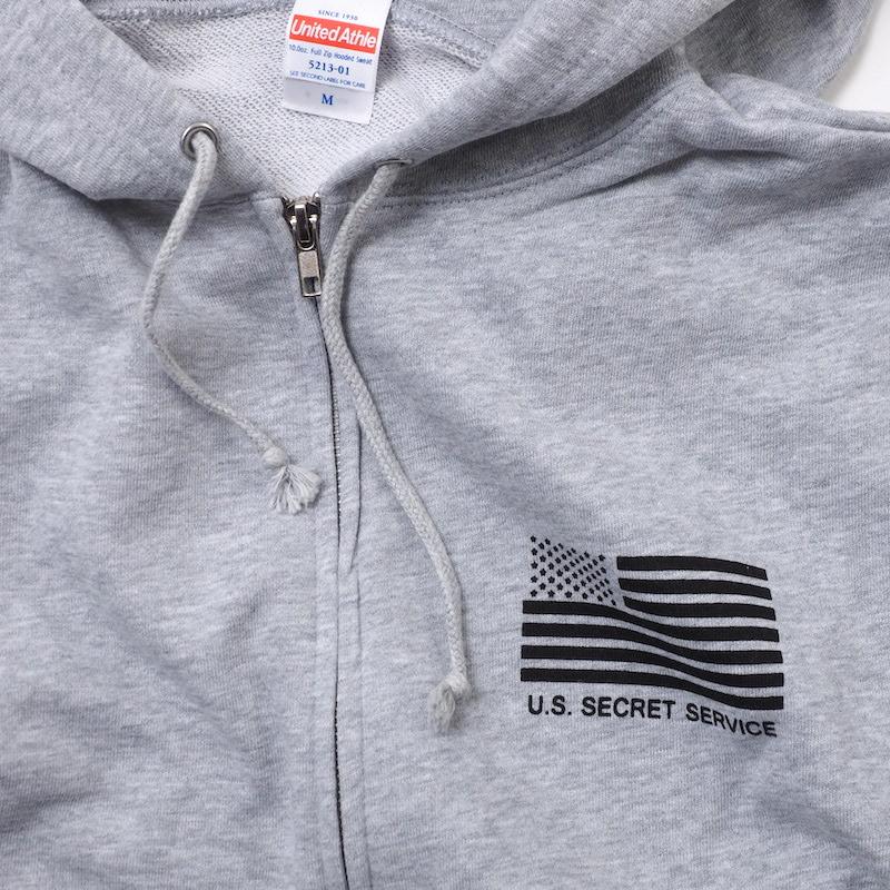 Military Style（ミリタリースタイル）U.S. SECRET SERVICE POLICE ZIP 