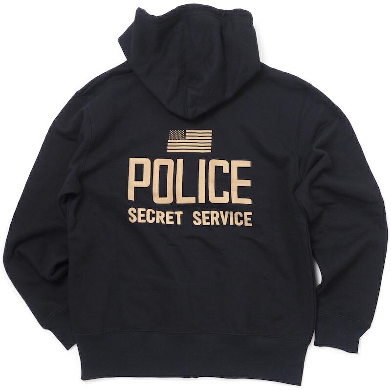 Military Style（ミリタリースタイル）U.S. SECRET SERVICE POLICE ZIP