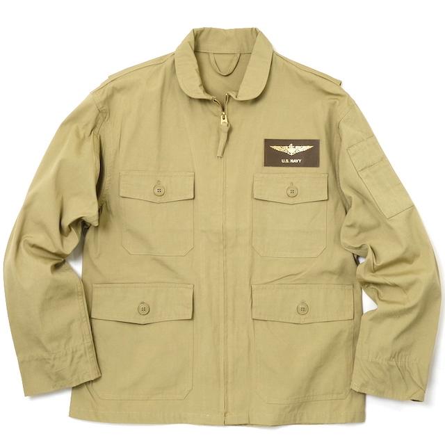 米軍　SESSLER セスラ　ミリタリー コンバットジャケットサバゲー中田商店 SESSLER SESSLER（セスラー）TYPE AN-J2 ウイングパッチ付き [カーキ