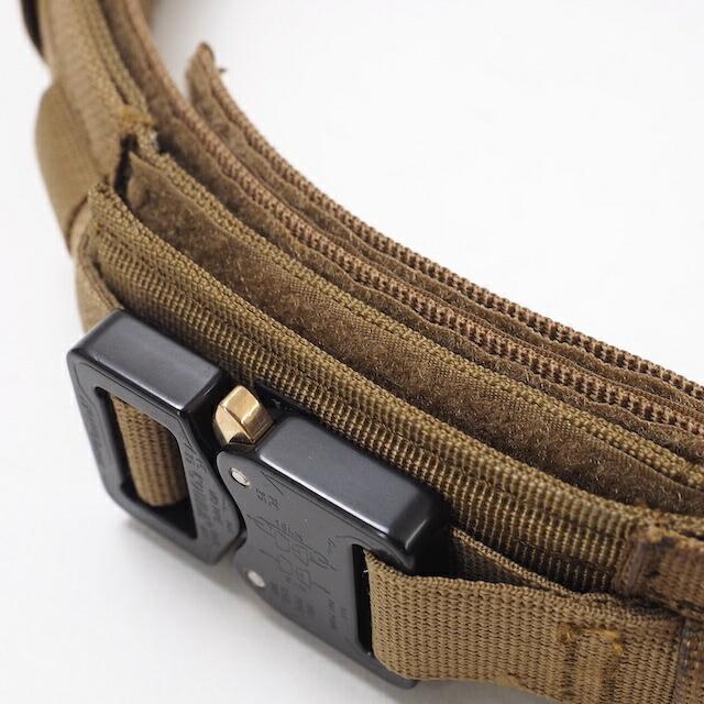 ORDNANCE TACTICAL OKINAWA（オードナンス）PISTOL BELT MOLLE SYSTEM [Coyote] ブラック