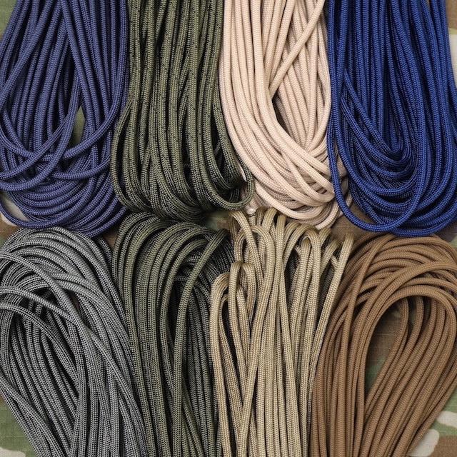 Military（ミリタリー）550 パラコード タイプ3 Navy [50ft 15m][550