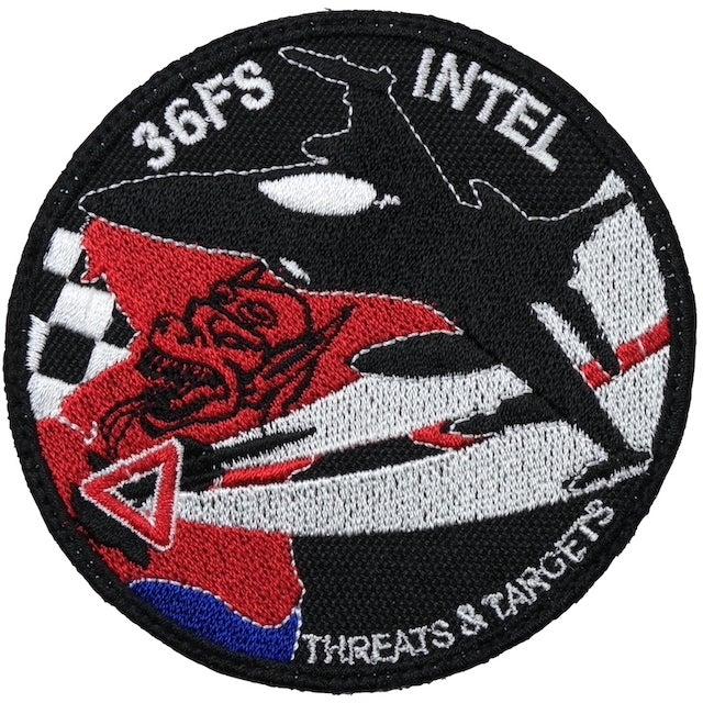 Military Patch（ミリタリーパッチ）36FS INTEL THREATS TARGETS [3種] : キャプテントム - 通販 ...