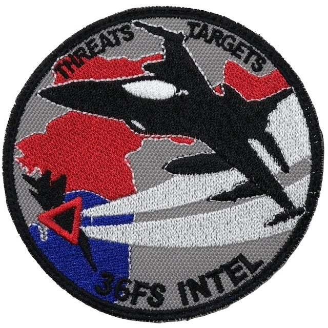 Military Patch（ミリタリーパッチ）36FS INTEL THREATS TARGETS [3種]｜captaintoms｜03