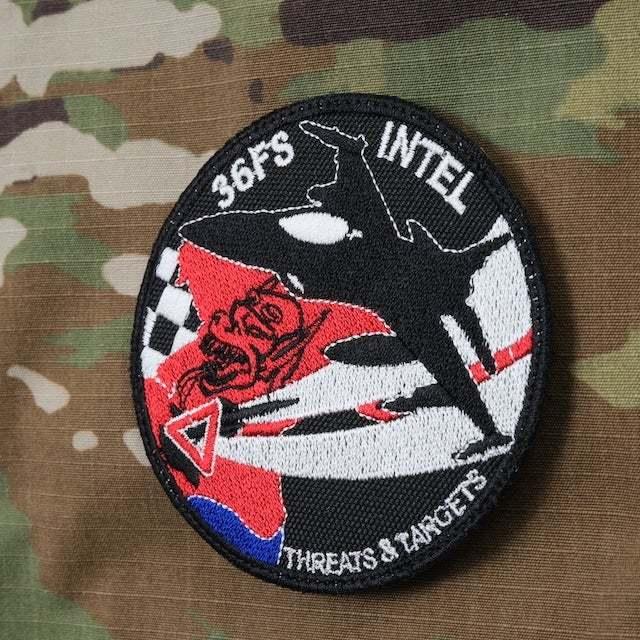 Military Patch（ミリタリーパッチ）36FS INTEL THREATS TARGETS [3種]｜captaintoms｜05