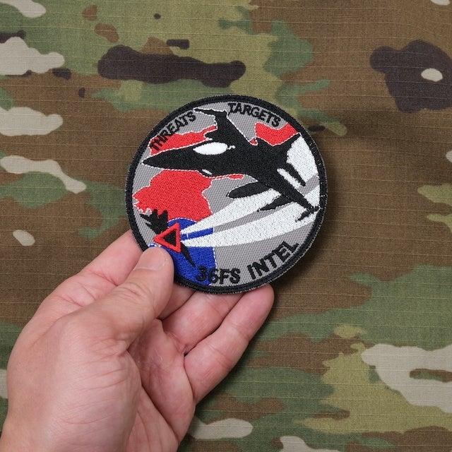 Military Patch（ミリタリーパッチ）36FS INTEL THREATS TARGETS [3種] : キャプテントム - 通販 ...