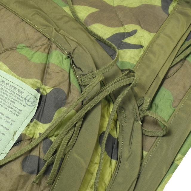☆最終値下げ☆米軍 US ポンチョライナー ウッドランド - メルカリ