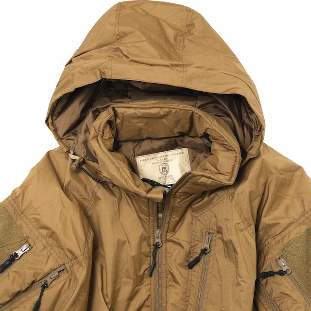 B.A.F A7ジャケット XS-Rサイズ コヨーテブラウン BAF A-7 PARKA PRIMALOFT 米軍遠征用同型 パーカ [COYOTE BROWN]【中田