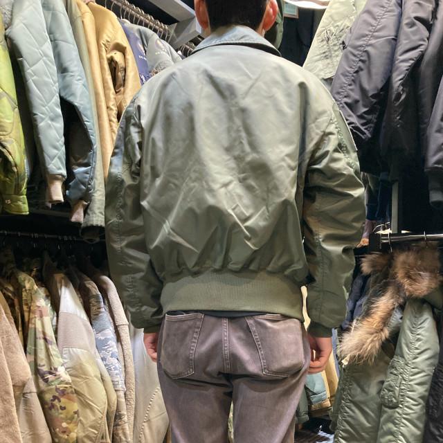 ALPHA INDUSTRIES（アルファ）CWU-36/P ブラック Sサイズ Shop CWU 36/P Mod Gen II Cotton-Blend Bomber Jacket on Sale