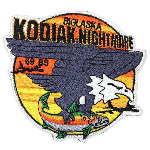Military Patch（ミリタリーパッチ）69BS BIGLASKA KODIAK NIGHTMARE