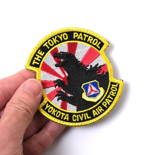 Military Patch（ミリタリーパッチ）THE TOKYO PATROL YOKOTA CIVIL AIR パッチ [フック付き ...