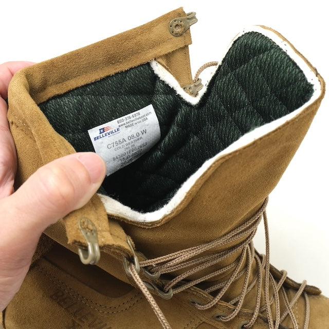 US（米軍放出品） BELLEVILLE C755 Extreme Cold Weather Waterproof