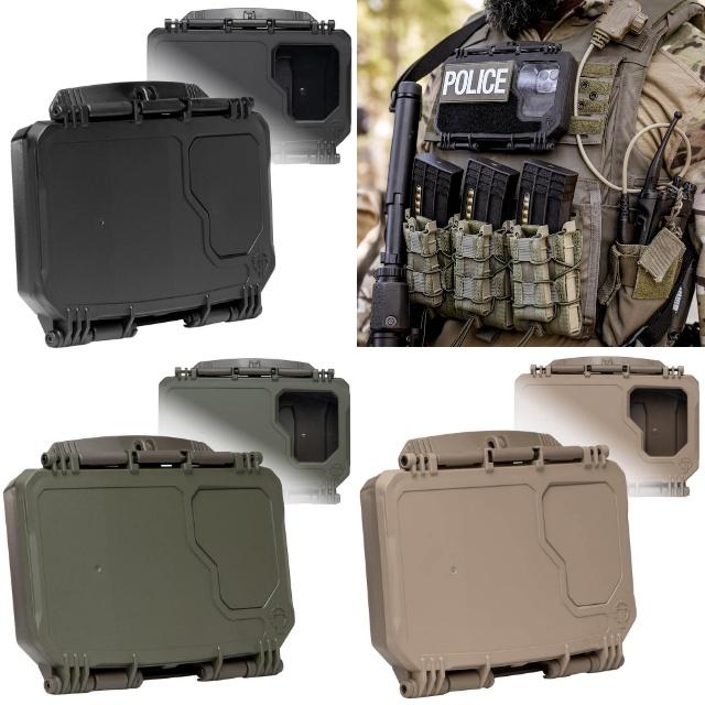 Thyrm DarkVault Comms ギアケース防MOLLE対応 FDE Thyrm DarkVault