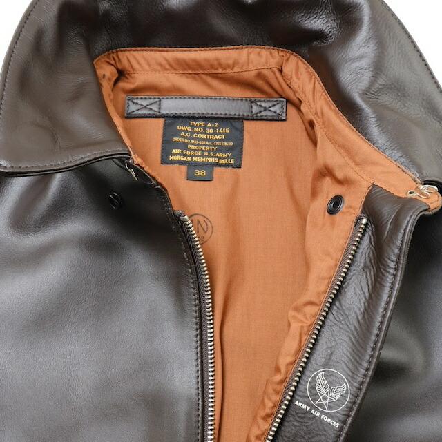 MORGAN MEMPHIS BELLE（モーガン メンフィスベル）Type A-2 レザー