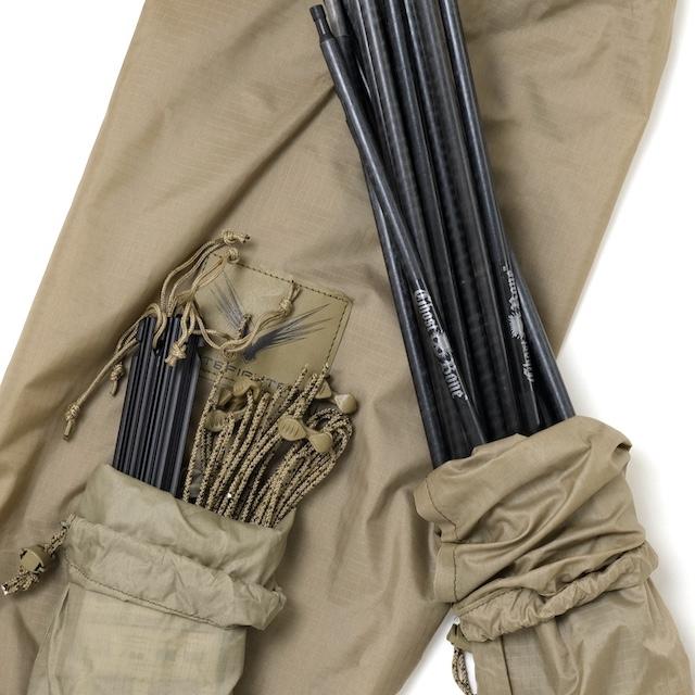 US（米軍放出品）LITEFIGHTER 1 INDIVIDUAL SHELTER SYSTEM Coyote Tan