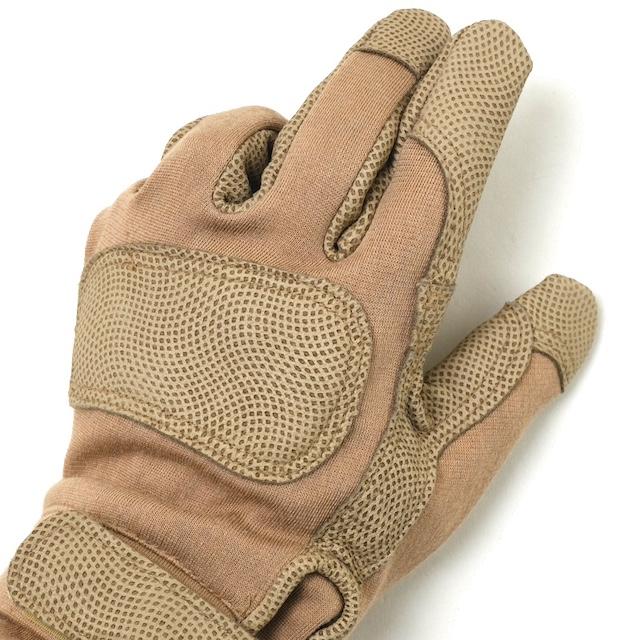 米軍実物 FROG コンバットグローブ ANSELL 難燃　XL　32 US（米軍放出品）Ansell FROG COMBAT GEC コンバットグローブ [Tan