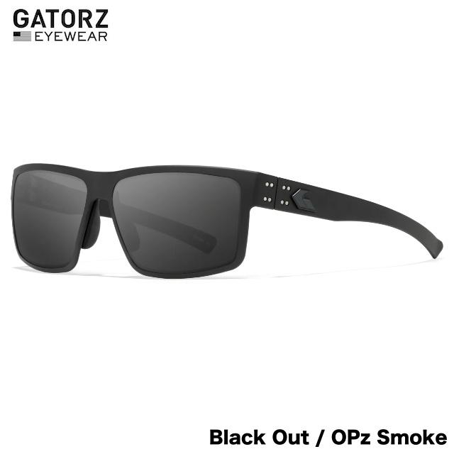 小物 GATORZ RIG, Black, Black Logo, Smoke GATORZ（ゲイターズ） RIG OPzスモーク偏光レンズ ブラックアウト [GZ