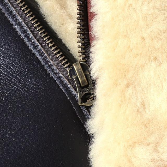 HOUSTON（ヒューストン） MOUTON B-7 JACKET [BROWN]の画像