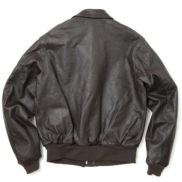 MORGAN MEMPHIS BELLE（モーガン メンフィスベル）TYPE A-2 HORSEHIDE SEAL BROWN マーク無し [MG-701-DK-WO/M]【中田商店】の画像