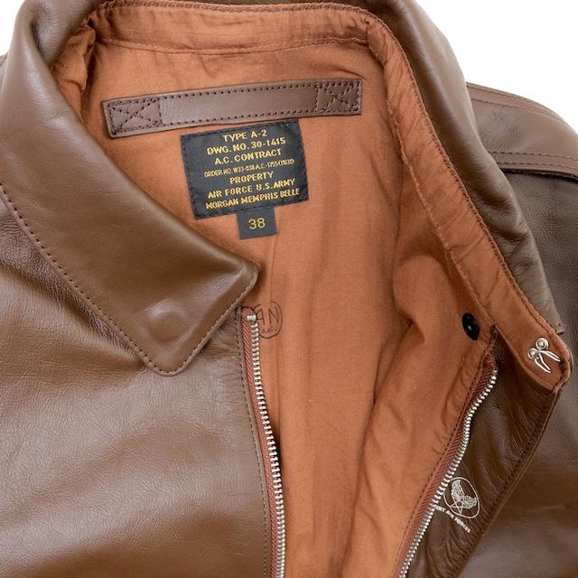 中田商店 モーガン MORGAN MEMPHIS BELLE A-2 牛革 MORGAN MEMPHIS BELLE（モーガン メンフィスベル）TYPE A-2 HORSEHIDE
