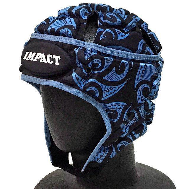 IMPACT インパクト マオリ ブルー ラグビー ヘッドキャップ ヘッドギア 【V2 Premium Vented】 MAORIBULEキャップ・ラガーズ 通販 Yahoo