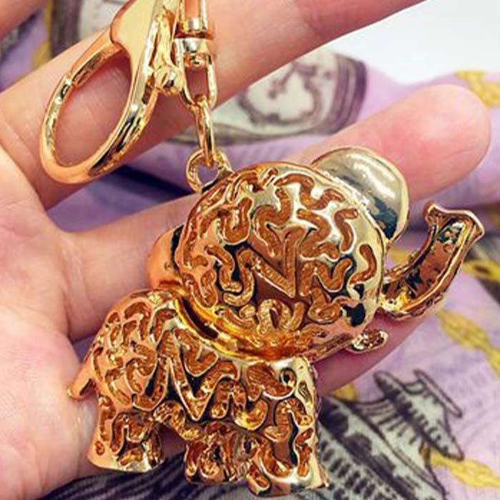 象モチーフ モチーフ ゾウさん エレファント キーホルダー チャーム