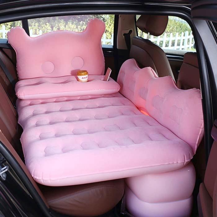 カーマット 車用ベッド エアー 空気 カー用品 キャンプやピクニックにも 車中泊 枕 車用品 車内カーインテリア 内装 お洒落 可愛い C63mat Car Amel 通販 Yahoo ショッピング