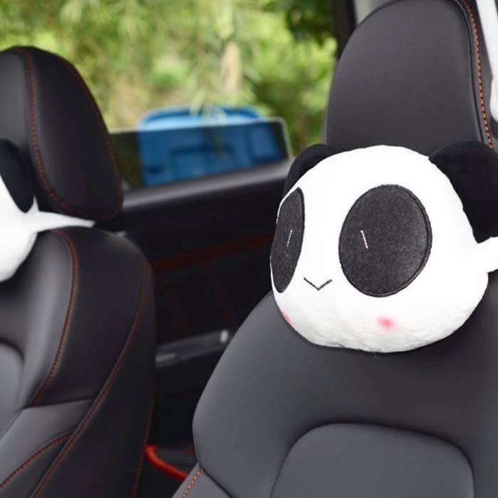 ヘッドレスト ヘッドクッション パンダ 動物 アニマル 白黒 モノトーン モノクロ ふわふわ 柔らかい カー用品 可愛い 枕 車用品 車内カーインテリア 内装 お洒落 C79cu Car Amel 通販 Yahoo ショッピング