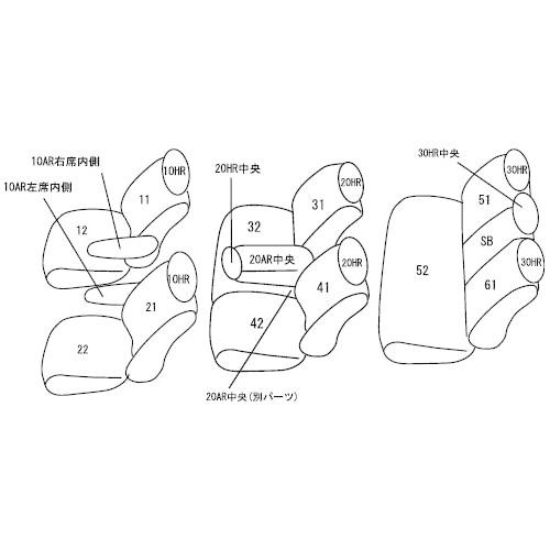 人気No1 オデッセイ ハイブリッド RC4(H28/2〜H29/11) 定員:8人 クラッツィオシートカバー クラッツィオ エアー EH-2519(要詳細確認)