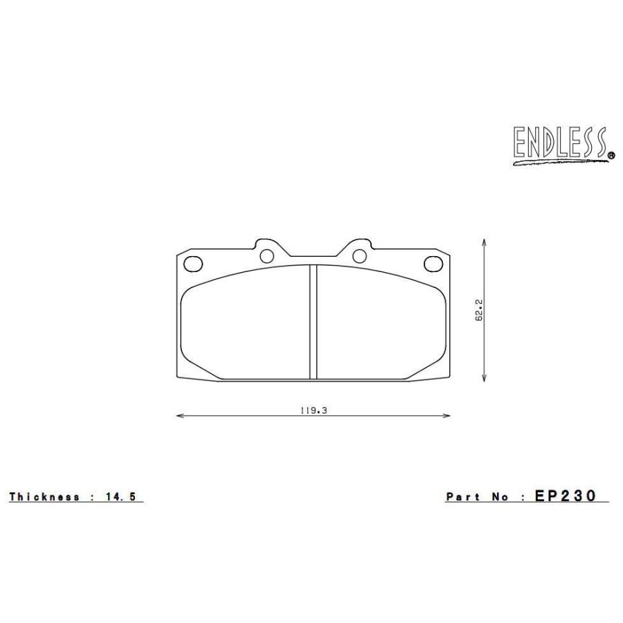 ENDLESS シルビア S15(H11.10〜H14.9) 排気量:2000 エンドレス(ENDLESS 