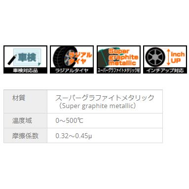 プロジェクトμ CX-5 KF5P(17/02〜) プロジェクトミュー ブレーキパッド