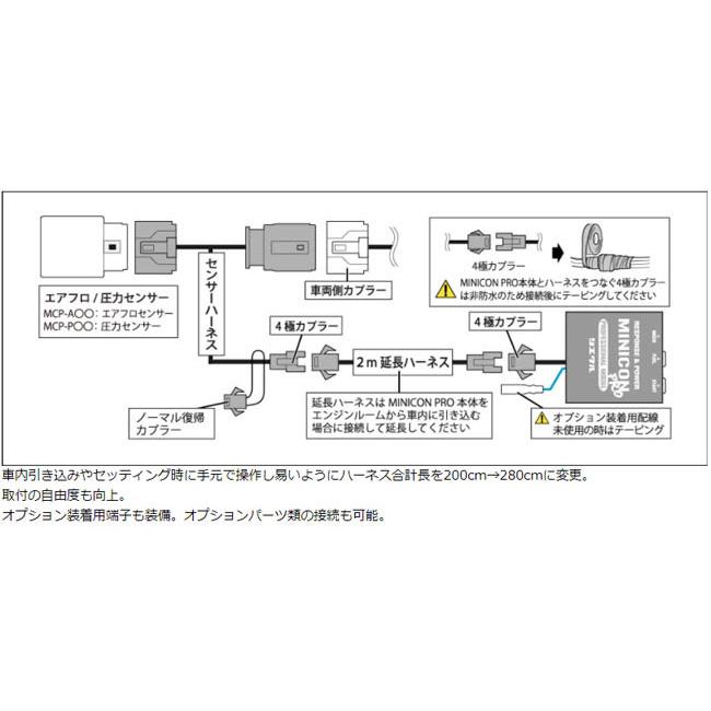 MINICON PRO インプレッサG4 GJ2/3 86やBRZにも MINICON PRO