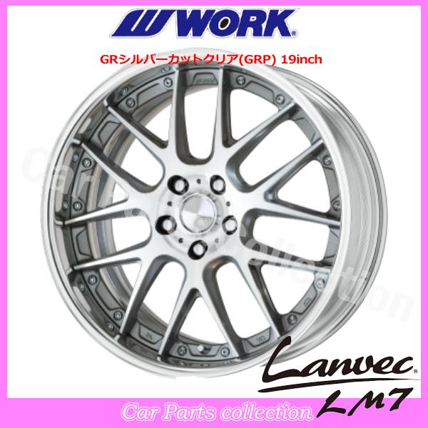 19インチ 10.5J DEEP RIM Odisk (FULL REVERSE) ワーク(WORK) ランベック(Lanvec)LM7 (1本)の画像