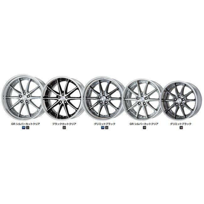 WORK 18インチ 9.5J DEEP RIM Odisk (FULL REVERSE) ワーク(WORK