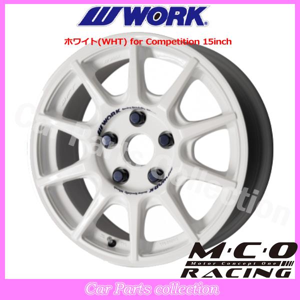 WORK 15インチ 6.5J 5H P.C.D 114.3 (67φ) INSET:38 ワーク WORK M.C.O