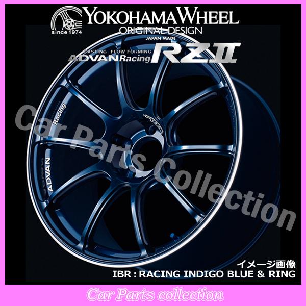 19インチ 8.5J 5H P.C.D:114.3 INSET:50 ヨコハマ YOKOHAMA アドバンレーシングRZII IBR(1本)