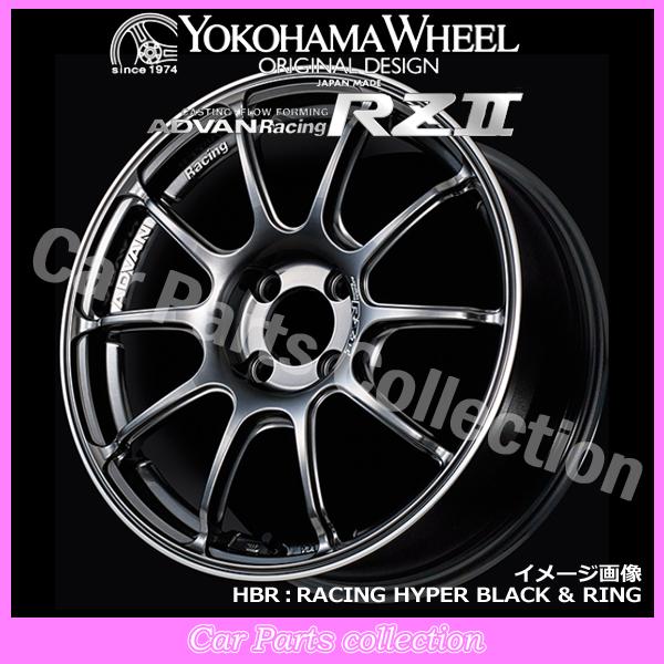 16インチ 6.5J 4H P.C.D:98 INSET:35 ヨコハマ YOKOHAMA アドバンレーシングRZII HBR(1本)