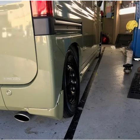 N-VAN JJ1 FF車 エアロオーバー AERO OVER リアキャンバーキット 3度