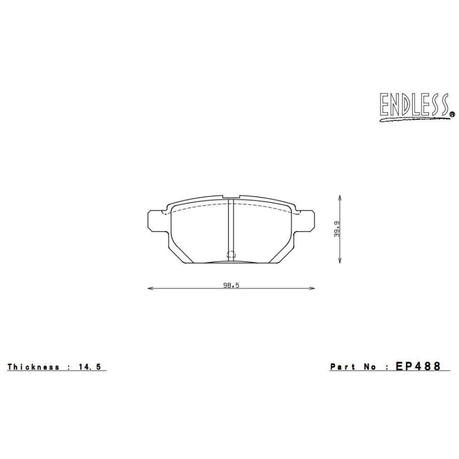ENDLESS（エンドレス） スイフト ZC33S(H29.9〜) 排気量:1400 ブレーキ