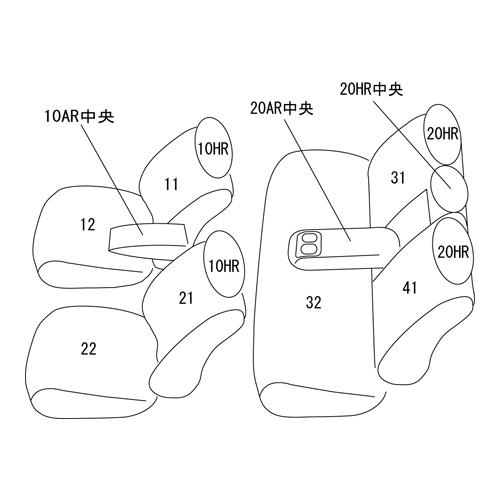 オーリス / 定員:5人 クラッツィオシートカバー