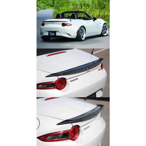 VARY ロードスター ND5RC リアスポイラー(カーボン平織)未塗装 4606