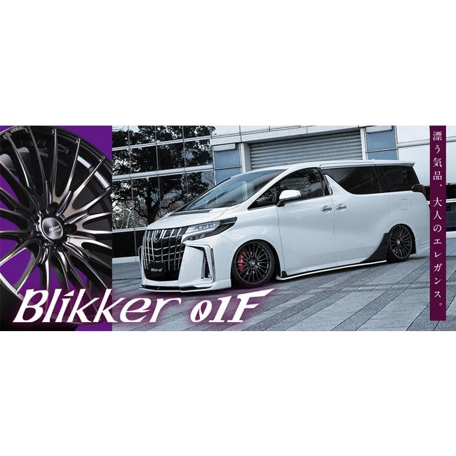 SSR 20インチ 8.5J 5H/P.C.D 114.3 INSET:45 SSR Blikker 01F ブラック